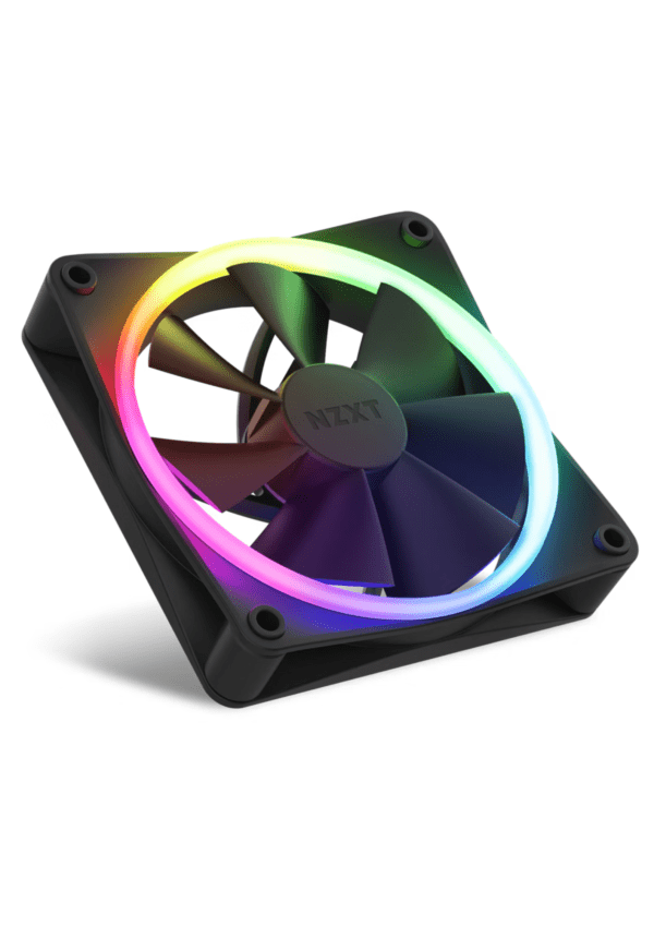 NZXT F120 RGB Black 12 cm 3-Way Case Fan - Image 2