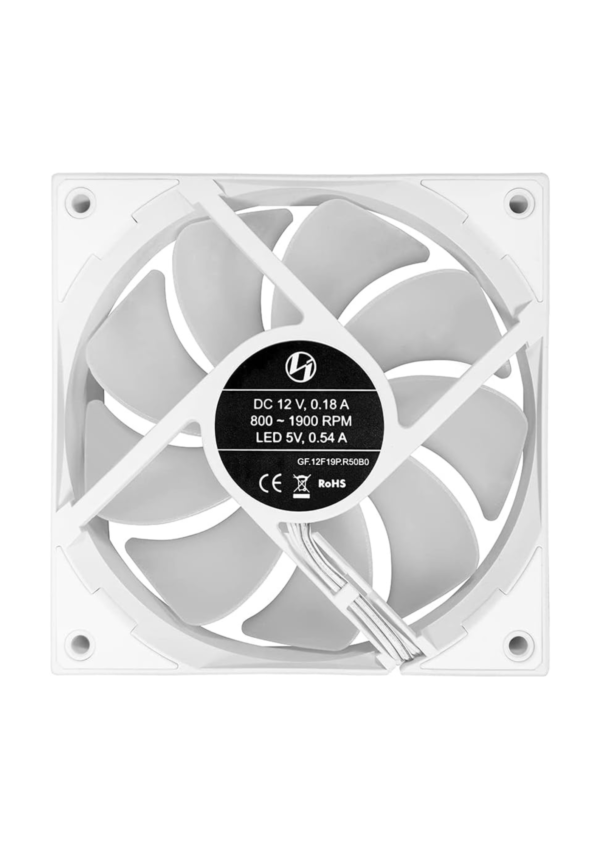 Lian Li ST120 White RGB Case Fan - Image 3