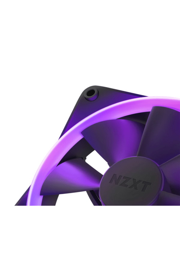 NZXT F120 RGB Black 12 cm 3-Way Case Fan - Image 3