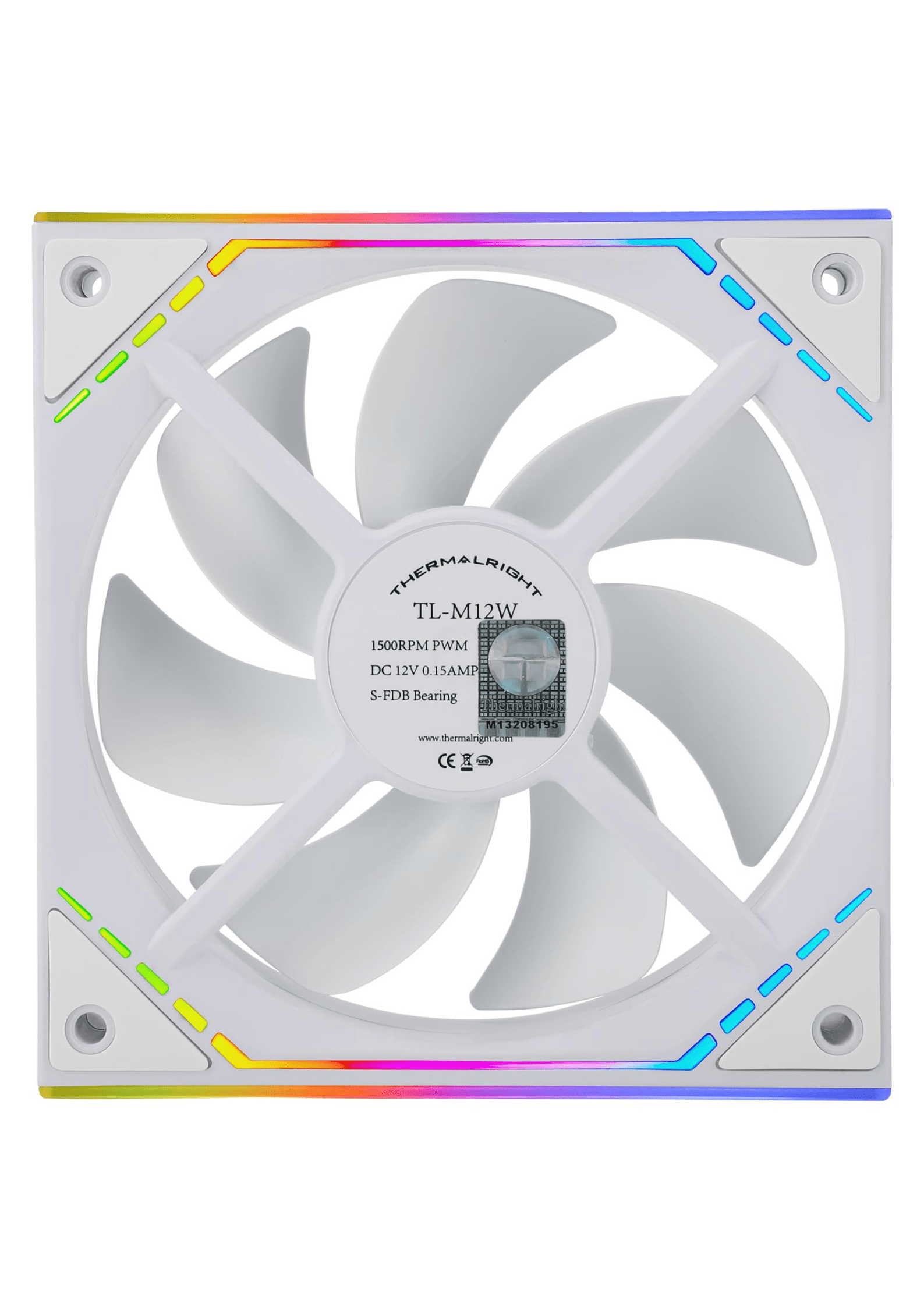 Thermalright TL-M12W CPU Fan 120mm Case Cooling Fan ARGB