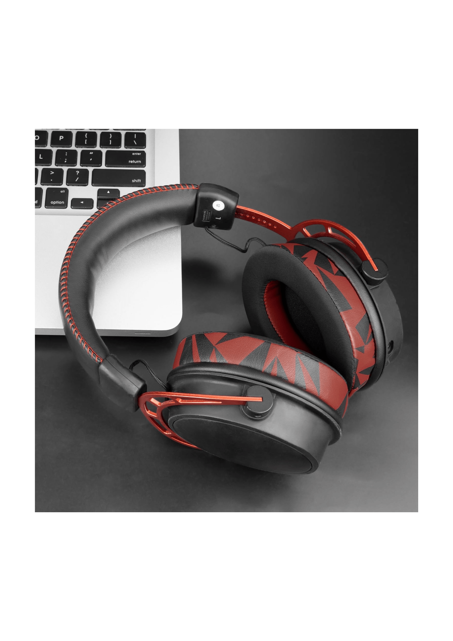 SOULWIT Hyperx Black-Red EarPads with Cooling Gel