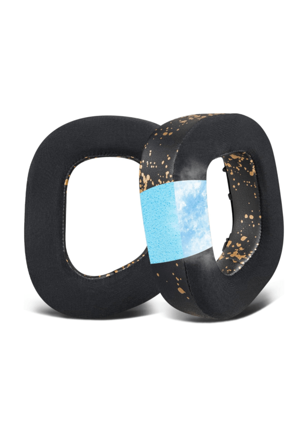 SOULWIT Corsair Black-Gold EarPads with Cooling Gel