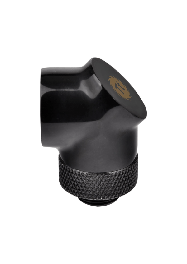 Thermaltake Brass 90 Degree Fitting CL-W052-CU00BL-A (Black)