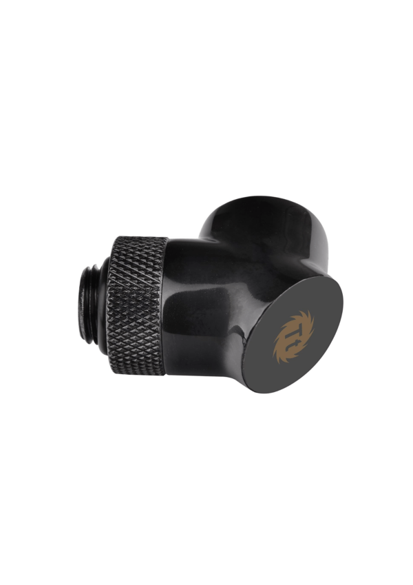 Thermaltake Brass 90 Degree Fitting CL-W052-CU00BL-A (Black) - Image 2