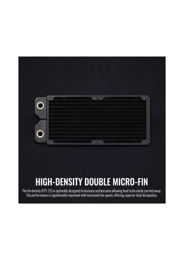 Thermaltake Pacific DIY CLD240 40mm Thick High-Density Double Micro Fins Copper Radiator - Image 3