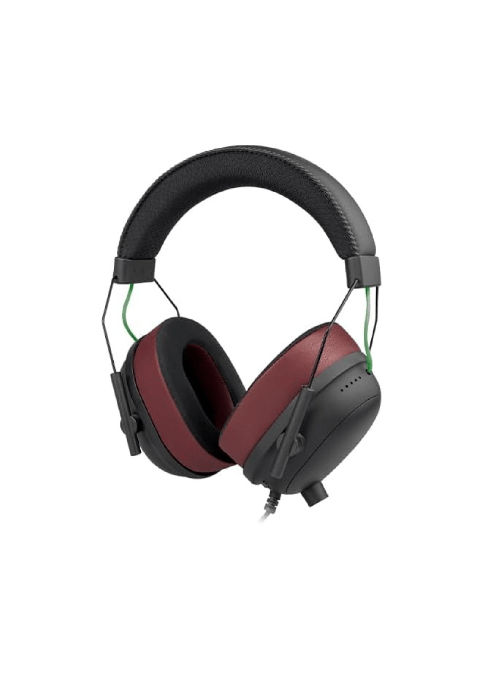 SOULWIT Razer BlackShark V2/V2 Pro Black-Burgundy EarPads with Cooling Gel