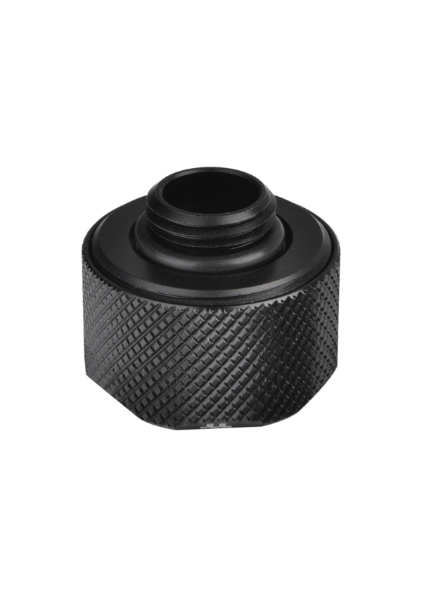 Thermaltake 4 Build-In O-Rings C-ProG1/4 PETG 16mm OD Compression Fitting (Black-6 Pack) - Image 2