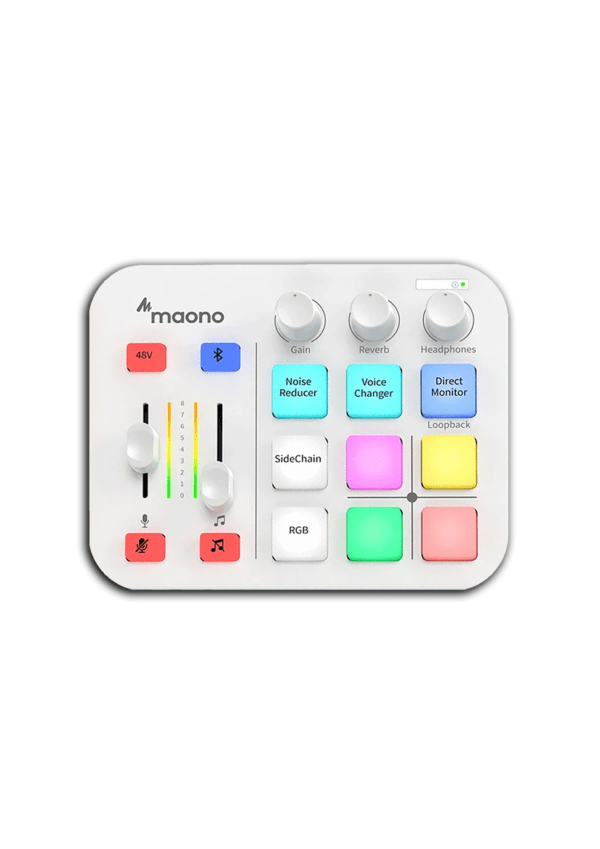 Maonocaster G1 NEO White Audio Mixer