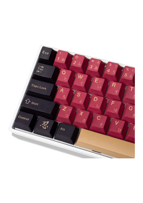 Sumgsn Red Samurai PBT Keycaps 129 Keys