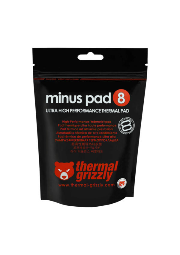 Thermal Grizzly Minus Pad 8 2mm Thermal Pad (100x100 mm) - Image 2