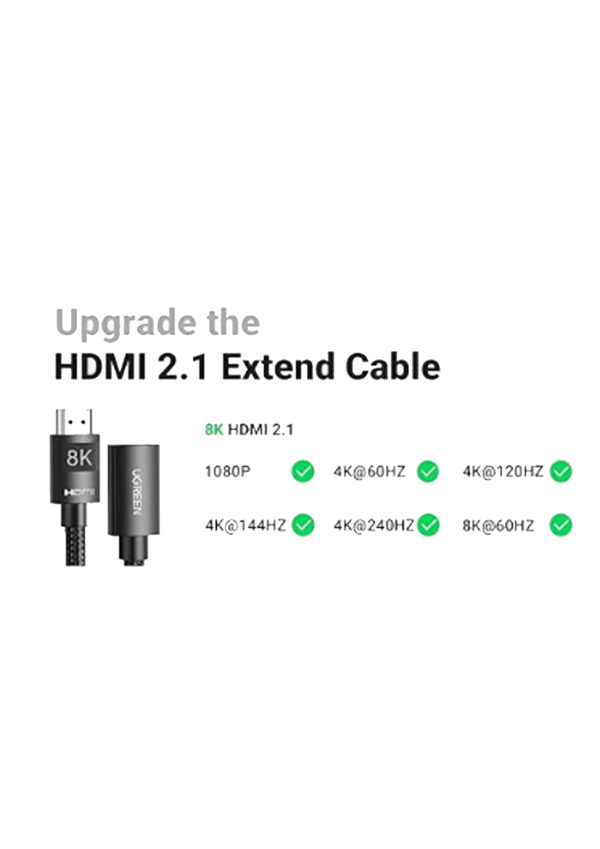 UGREEN 8K Displayport Cable 1.4 DP (2M) - Image 2