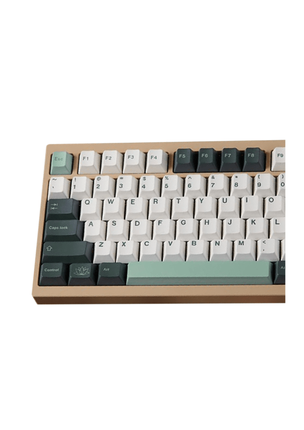 Sumgsn Green Botanical PBT Keycaps 133 Keys