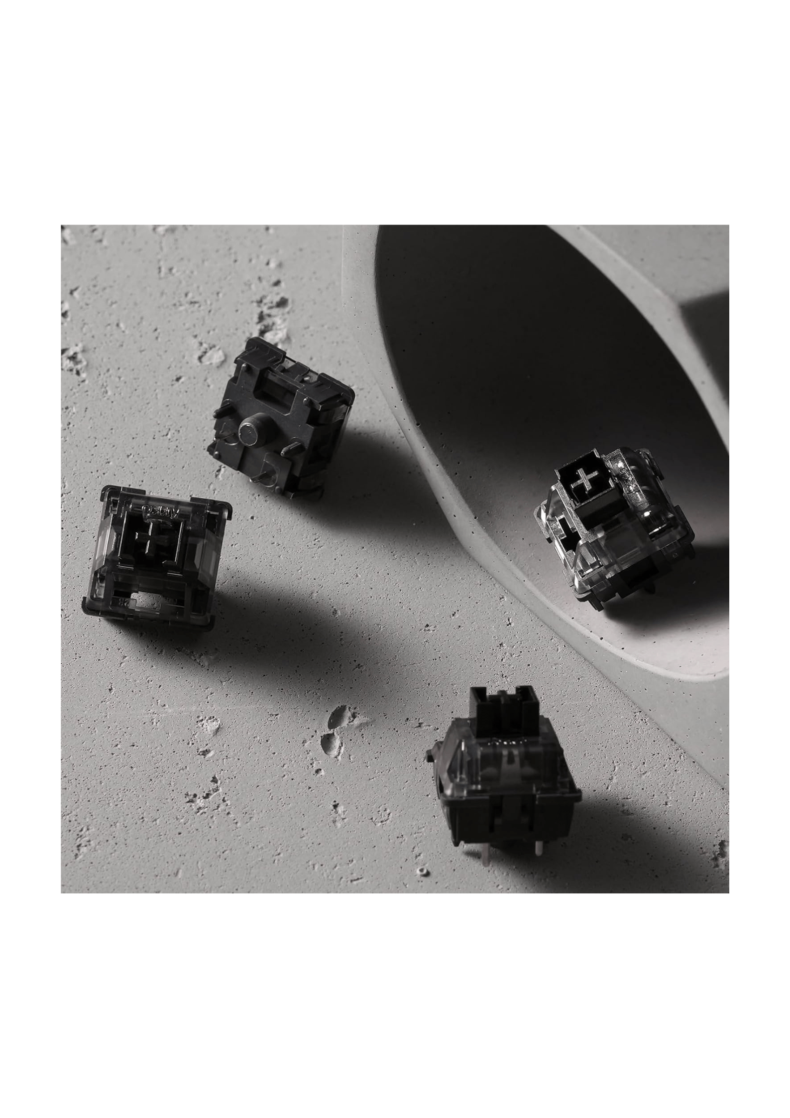 Akko Jelly Black Linear Keyboard Switch <br> (45 Piece)