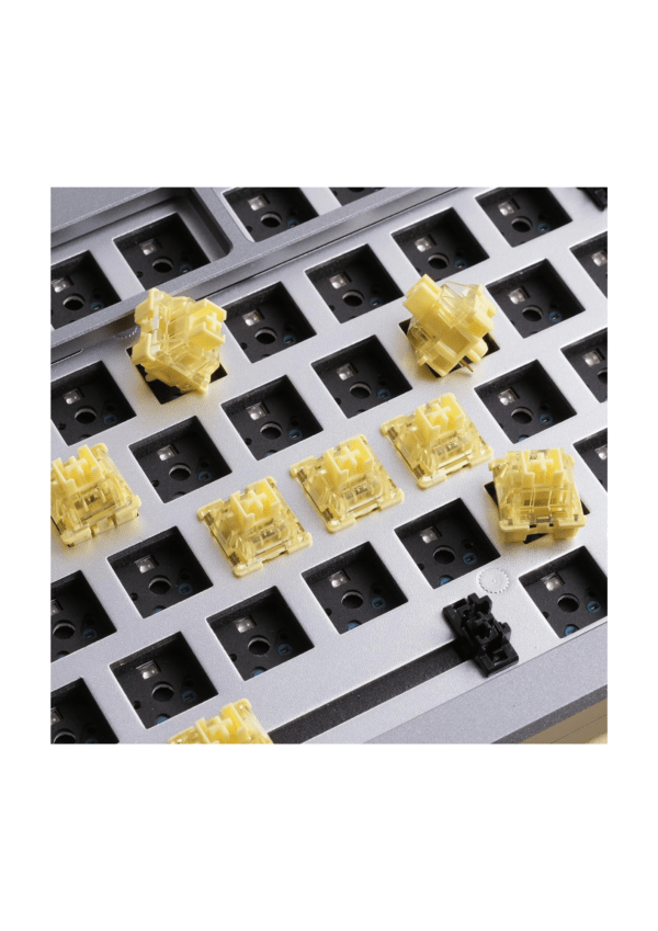 Akko V3 Pro Cream Yellow Linear Keyboard Switch <br> (45 Piece) - Image 3