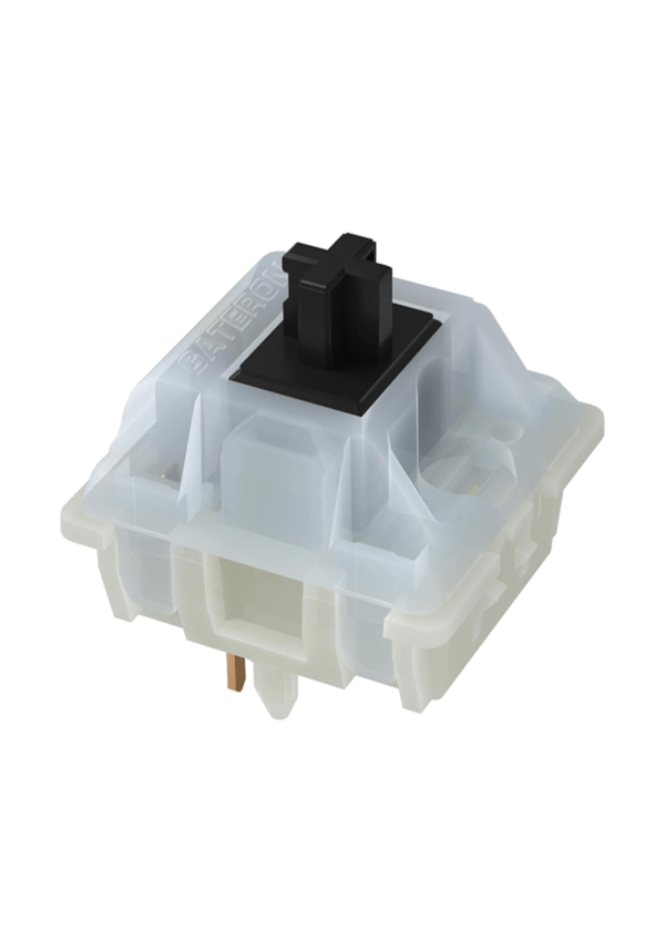 GATERON KS-3X1 Milky Black Linear Keyboard Switch <br> (35 Piece)