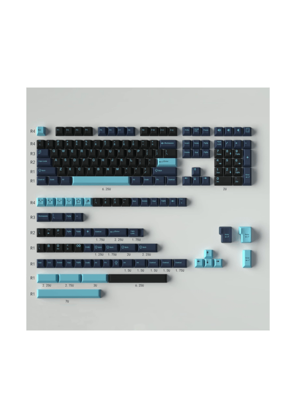 Sumgsn Hammerhead Dark PBT Keycaps 172 Keys - Image 7