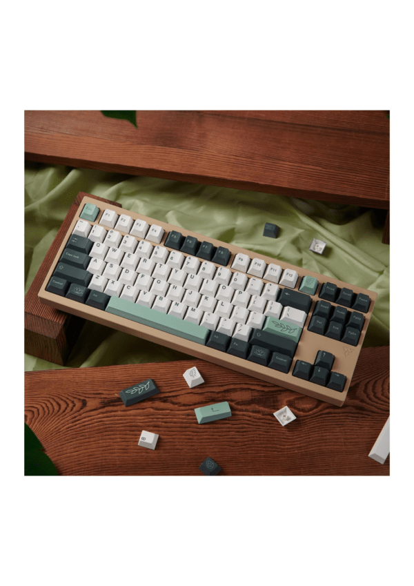 Sumgsn Green Botanical PBT Keycaps 133 Keys - Image 2