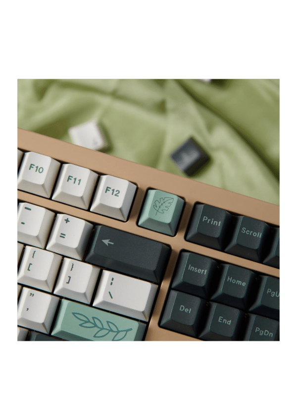 Sumgsn Green Botanical PBT Keycaps 133 Keys - Image 3