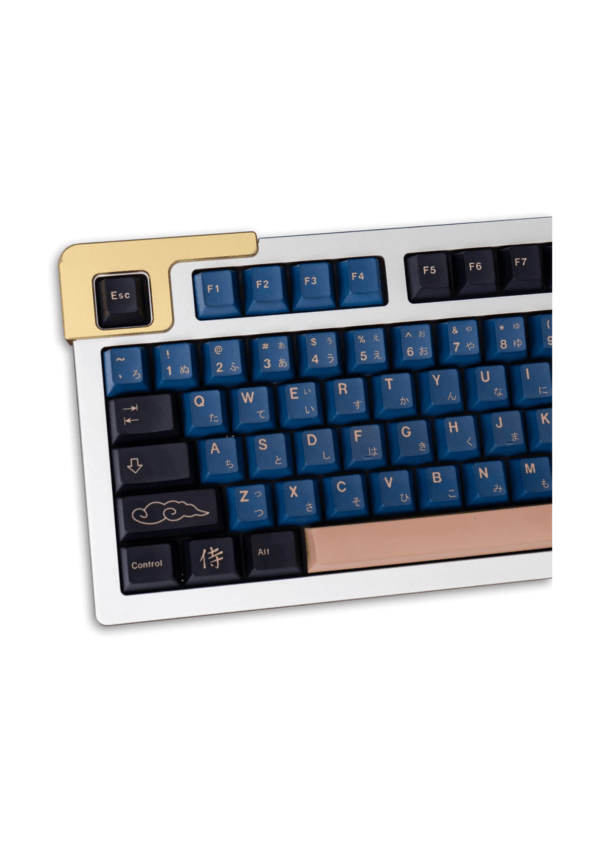 Sumgsn Blue Samurai PBT Keycaps 129 Keys