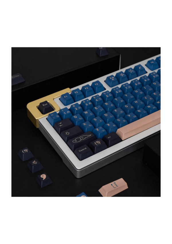 Sumgsn Blue Samurai PBT Keycaps 129 Keys - Image 5
