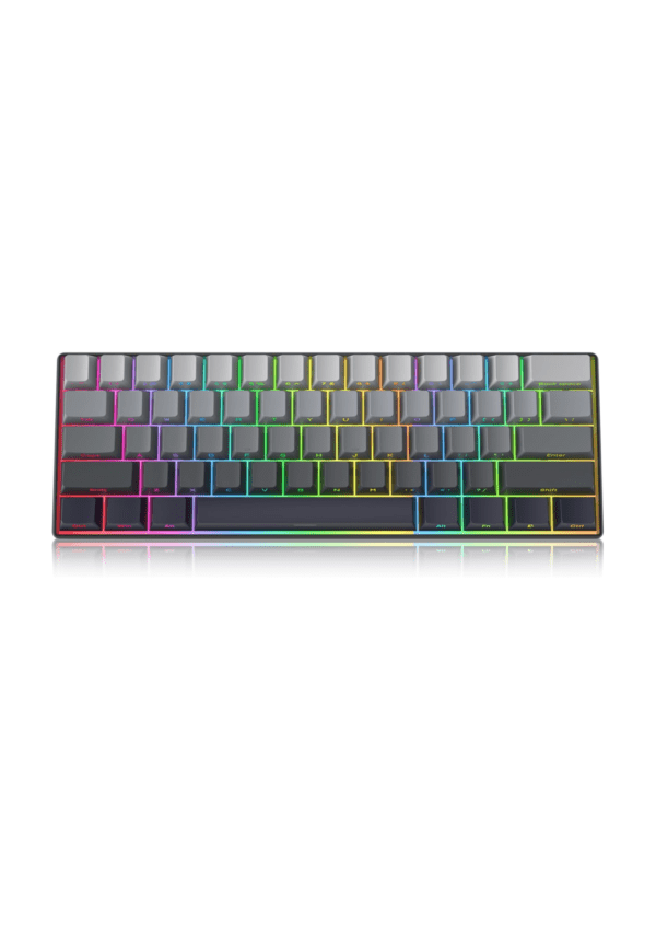 dagaladoo Costom Side Printed Gradient Grey PBT Keycaps 135 Keys - Image 2