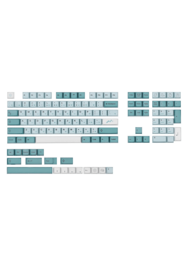 EPOMAKER iceberg PBT costom Keycaps 126 Keys - Image 4