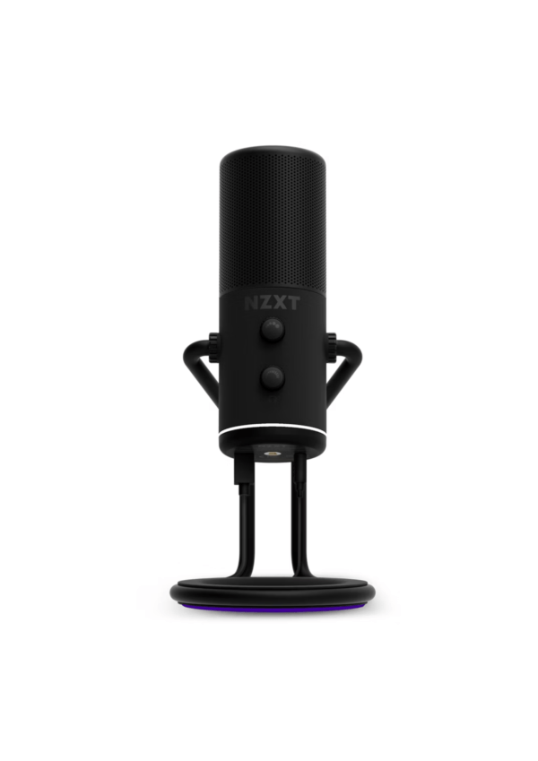 NZXT Capsule Cardioid USB Gaming Black Microphone