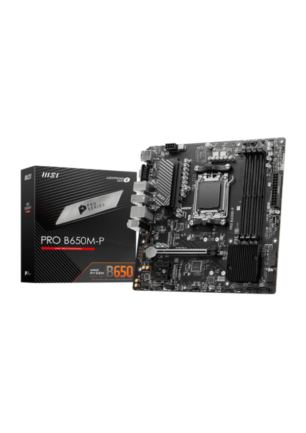 MSI Pro B650M-P Micro ATX DDR5 MotherBoard