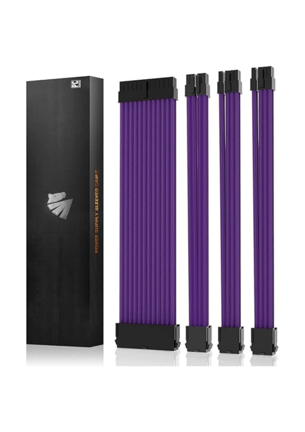 AsiaHorse PSU cable extension 30CM <br> (Purple)