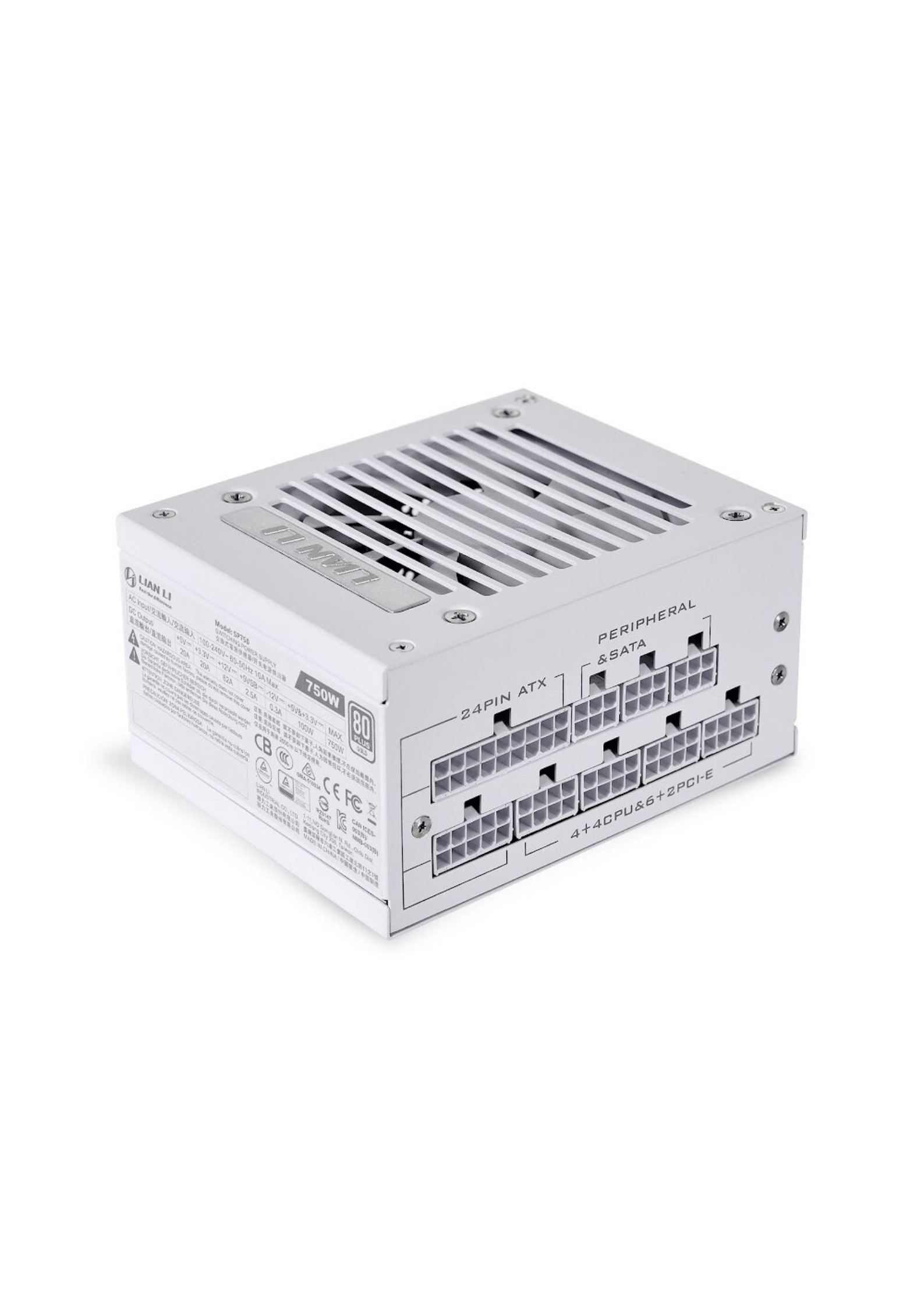 LianLi SP750 Fully Modular White Power Supply