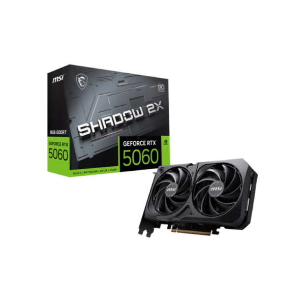 (NEW) <br> MSI GeForce RTX 5060 SHADOW 2X OC 8GB