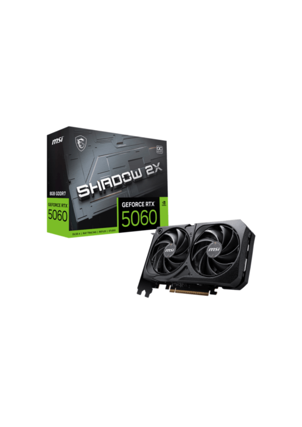 (NEW) <br> MSI GeForce RTX 5060 SHADOW 2X OC 8GB
