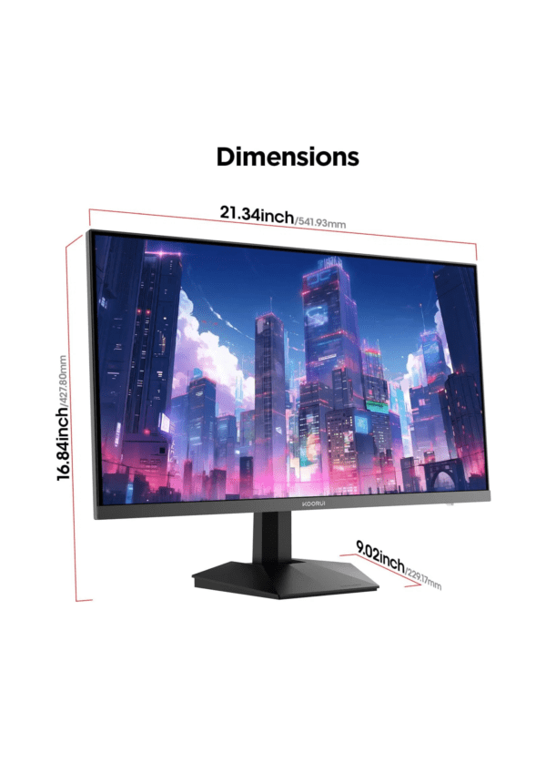 KOORUI G2421V "24" 2K 180Hz QHD Gaming Monitor - Image 3