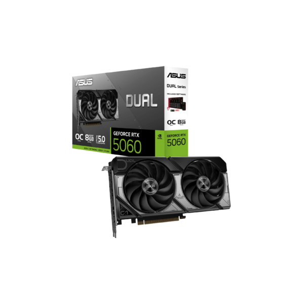 (NEW) <br> ASUS Dual GeForce RTX 5060 8GB GDDR7 OC Edition