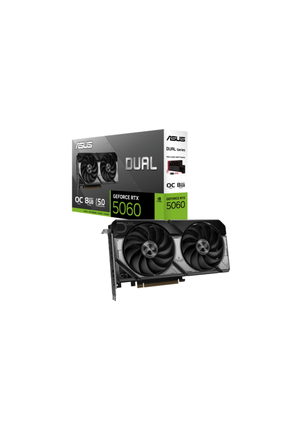 (NEW) <br> ASUS Dual GeForce RTX 5060 8GB GDDR7 OC Edition