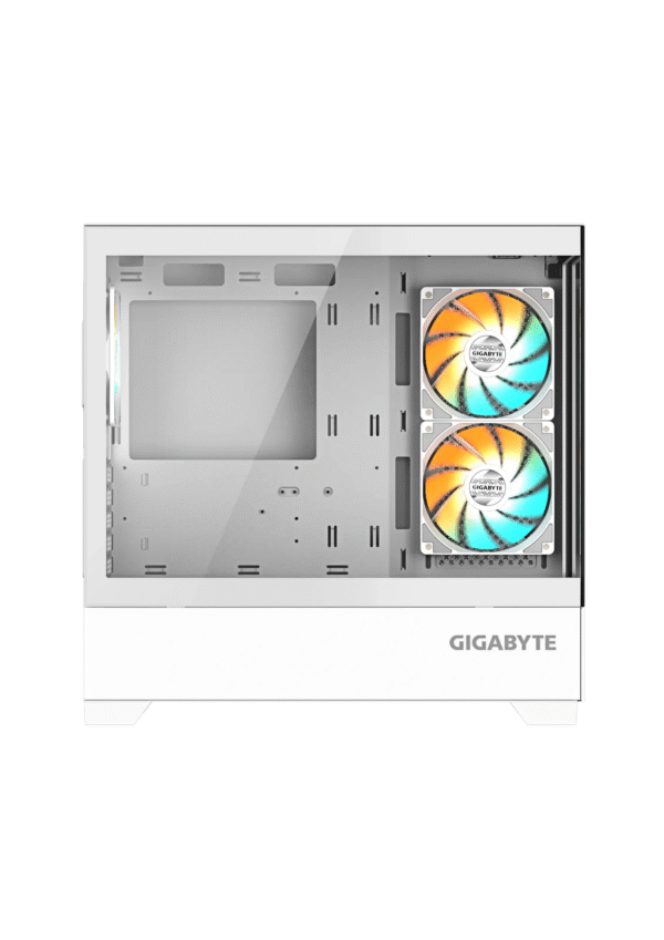 GIGABYTE C201 Panoramic Mid Tower White Gaming Case - Image 2
