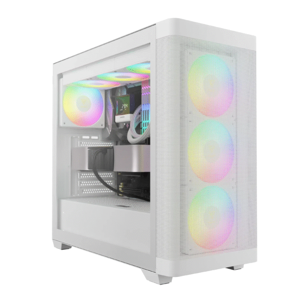 Gamdias Athena M3 ARGB Mid Tower White Gaming Case
