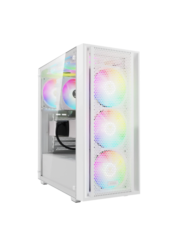 Gamdias Aura GC2 Elite ARGB Mid Tower White Gaming Case