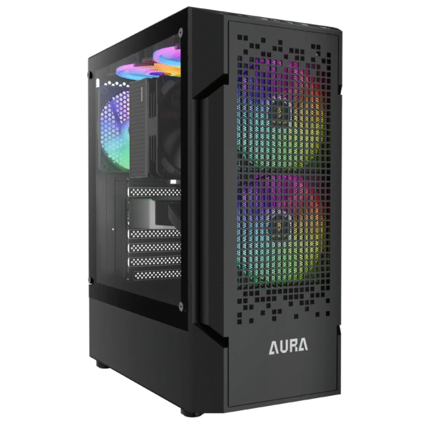 Gamdias Aura GC7 ARGB Mid Tower Black Gaming Case