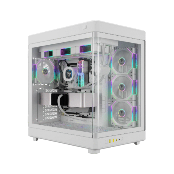 Gamdias Neso P1 Pro ARGB Full Tower White Gaming Case
