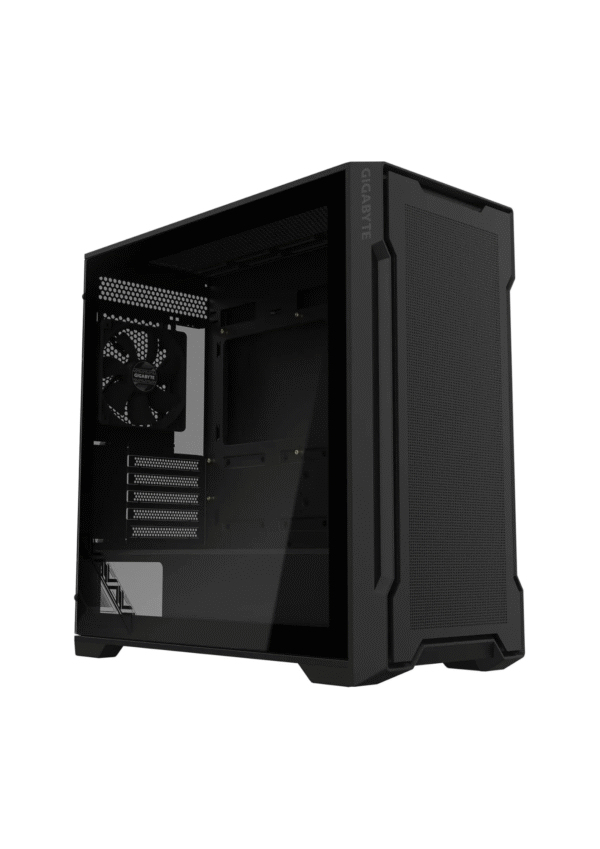 Gigabyte C102G Glass Mid Tower Gaming Case - Tempered Glass Black