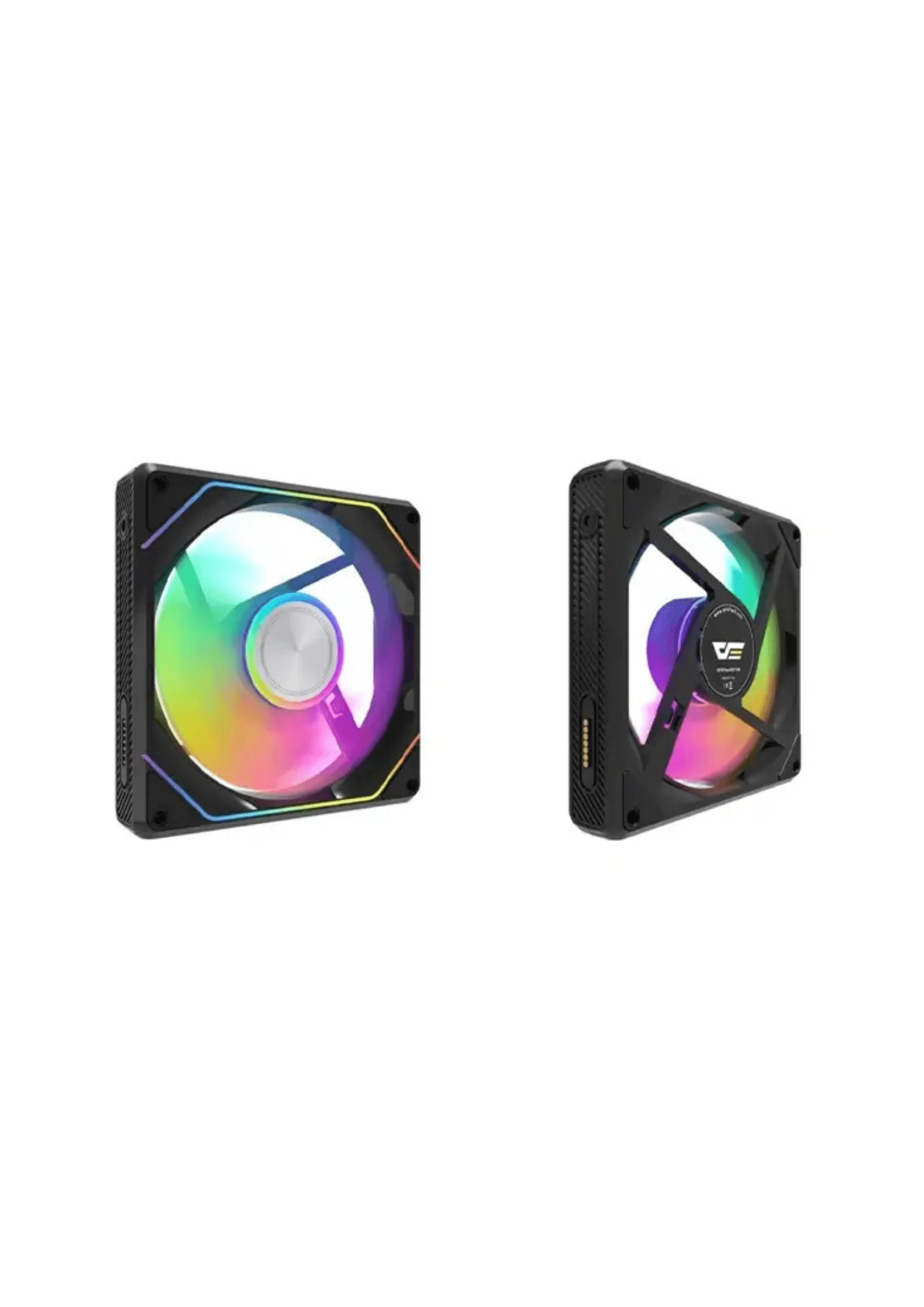 Darkflash G16 120mm Magnetic ARGB PC Case Fans - 3 Pack Black