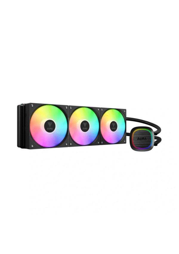 Gamdias Aura GL360 V2 ARGB Black Liquid Cooler
