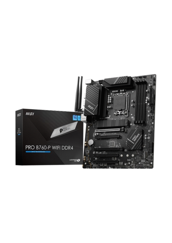MSI PRO B760-P II LGA 1700 DDR4 Gaming Motherboard