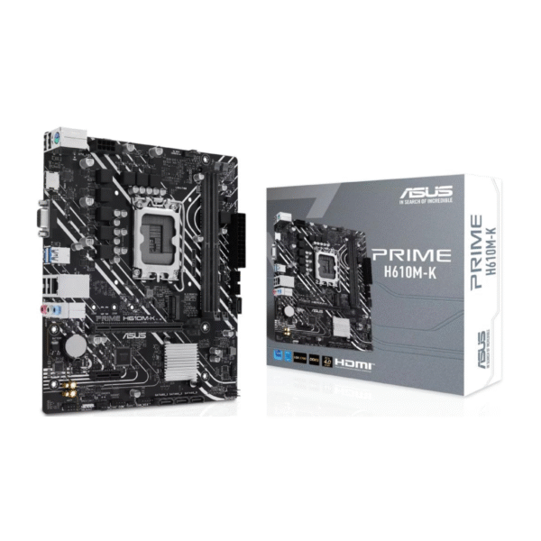 ASUS PRIME H610M-K LGA 1700 DDR5 Gaming Motherboard