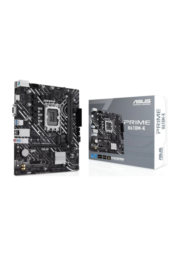 ASUS PRIME H610M-K LGA 1700 DDR5 Gaming Motherboard