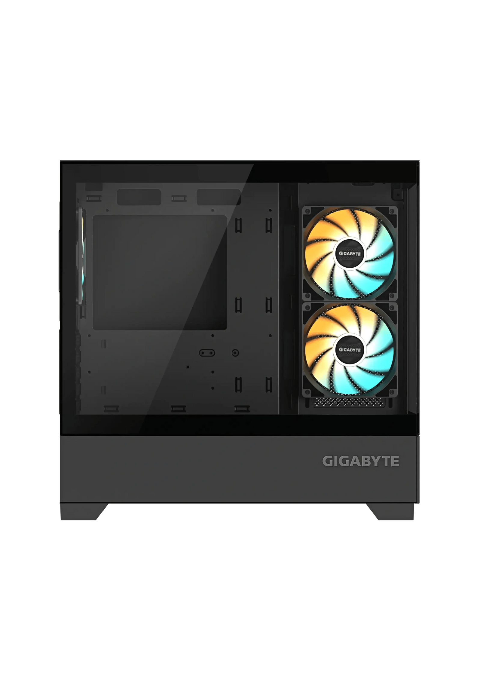 GIGABYTE C201 Panoramic Mid Tower Black Gaming Case