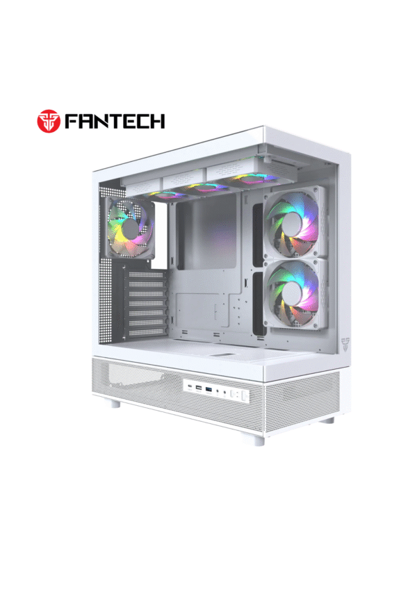Fantech CG86 LUMINA L Full Tower White Gaming Case