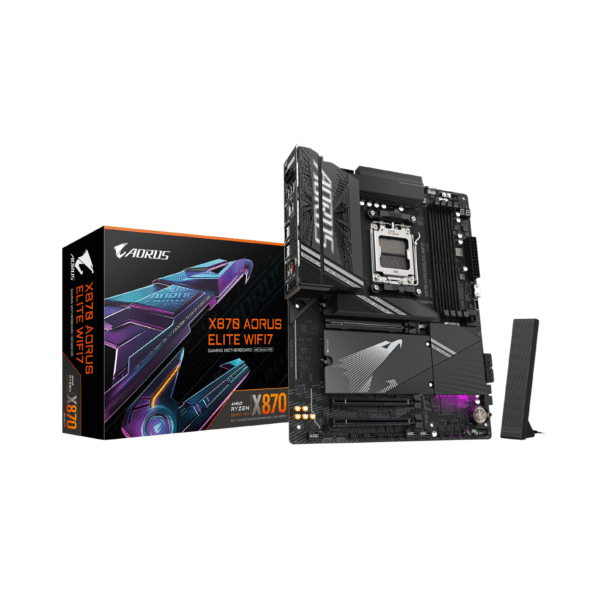GIGABYTE X870E AORUS MASTER (Wi-Fi 7) AM5 DDR5 Gaming Motherboard