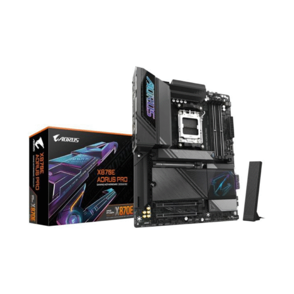 GIGABYTE X870E AORUS PRO (Wi-Fi 7) AM5 DDR5 Gaming Motherboard